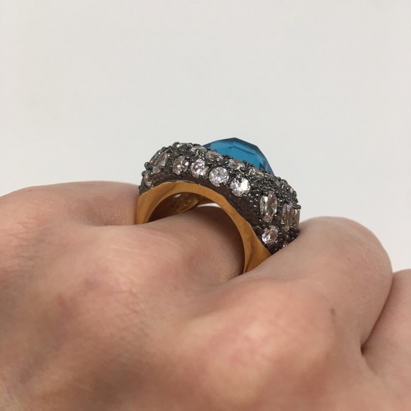 🔴 SOLD🔴 Nordstrom gold ring topaz - Picture 7 of 8